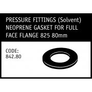 Marley Solvent Neoprene Gasket for Full Face Flange 825 80mm - 842.80